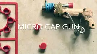 Mini Cap Gun: Clothespin Gun That Fires!