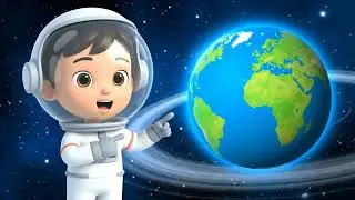 Amazing Solar System Adventure 🚀 | Learn Planets for Kids #LearnPlanets #Educational #KidsAnimation