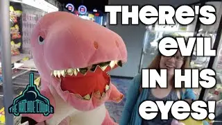 Crane Game Wins & Cleveland The Dinosaur!