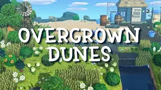 Overgrown Dunes (*blocks off beaches to create fake one*) // ACNH - Speed Build
