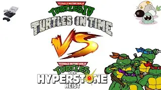 (SNES vs MD) Turtles in Time vs The Hyperstone Heist - Araknie's VSReview