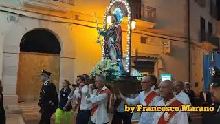 Processione di San Rocco per le strade di Candela
