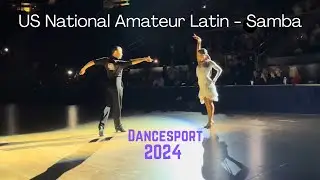 Bumchin Tegshja & Michelle Klets I Samba I US National Amateur Latin Dancesport Championships I 2024