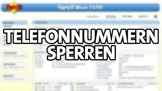 FRITZ!Box: Telefonnummern sperren | LeifMagnusMedia.net