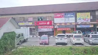 Sabah State Railway: Glimpse of Kinarut Town #sabah #shorts