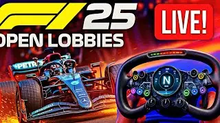 🔴LIVE: F1 25 Online - Open Lobby's Stream 😨😱 Carreras en vivo | Moza Vision GS Wheel #29