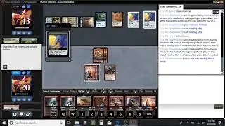 Prospector Goblin Storm vs Bant Howling Mine Modern