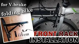 FRONT RACK for folding bike INSTALLATION
