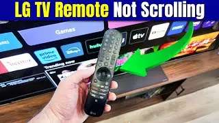 Почему пульт от моего телевизора LG не прокручивается?