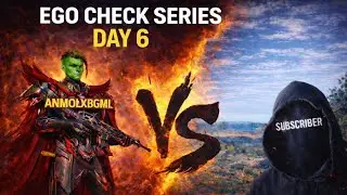 Ego Check Series Day 6 🔥 | Calm Gameplay, Savage ResultEgo#gameplay #bgmi #gaming 