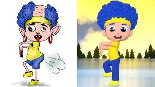 Crazy Funny Drawing Meme | Zombie Dance with New D Billions Heros Drawing Meme
