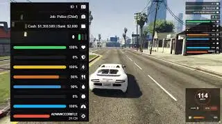 G-Advanced HUD for FiveM ESX | Modern, Customizable HUD