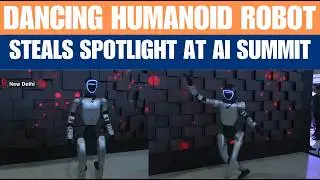 India AI Impact Summit 2026: Dancing Humanoid System Exhibition Steals The Show I Bharat Mandapam