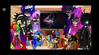 Poppy playtime reacts to chapter 5 Cinematic trailer/gacha club reaction
