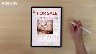 How to Install Your Adeway Paper-like Screen Protector for iPad