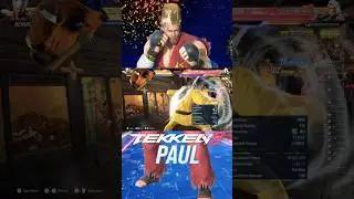 Paul Phoenix 3x Wall Break Combo #tekken8 #shorts
