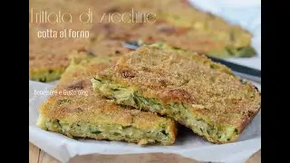 FRITTATA DI ZUCCHINE LIGHT al forno o friggitrice ad aria