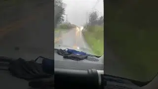Driving Through a Storm: Heavy Rain and Low Visibility#HeavyRain #StormDriving