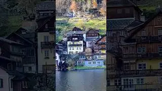 #austria #austriatravel #travel #autumn #hallstatt #hallstattaustria #autumncolors #lake #fypシ