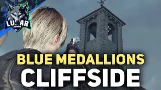 All Blue Medallions Cliffside Ruins Resident Evil 4 Remake