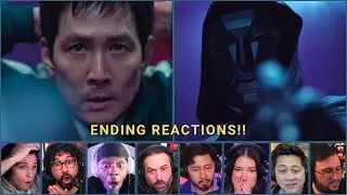 Reactors Reacting To Squid Game Season 2 Ending | Squid Game Season 2 Episode 7 Reaction Mashup