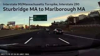 I-84, I-90, I-290: Sturbridge MA to Marlborough MA