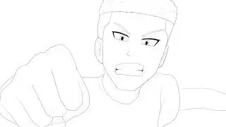 Hand Drawn Line Art Animation
