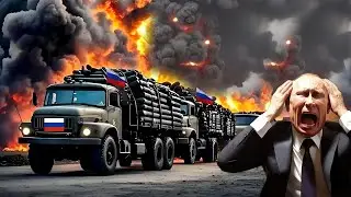 СЕГОДНЯ! Сверхсовременный танк США успешно уничтожил российский военный конвой.