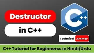 Destructor in C++ | C++ Destructor | C++ Tutorial for Beginners #61