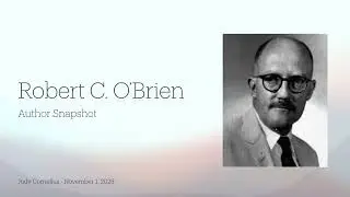 Robert C O'Brien