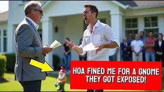 HOA President Fined Me for My Garden Gnome &ndash; I Exposed Their Hypocrisy in Front of the Whole Communi