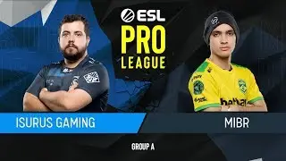 CS:GO - Isurus vs. MIBR [Overpass] Map 2 - Group A - ESL Pro League Season 9 Americas