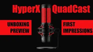 HyperX Quadcast Gaming Microphone Unboxing and Preview | Hindi | India
