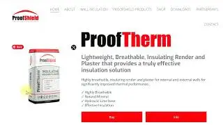 New insulated, fireproof, plaster helps keep your house warm and heating bills down