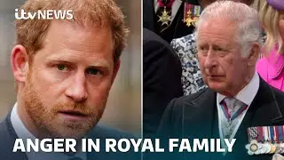 Why have Prince Harry's comments about King Charles' health caused anger in the Royal Family?