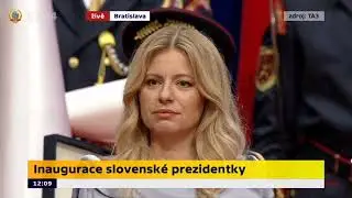 Slovakia National Anthem | Čaputov&aacute; Inauguration 2019