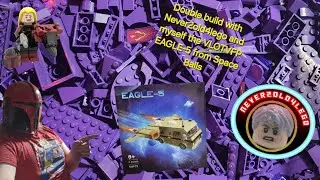 Double Live build party the VLOTVFP EAGLE-5 from Spaceballs with @jdpbuilds