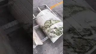 Green marble console table