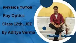 Ray Optics- ( Refraction through Prism, Angle of Deviation, Dispersion of White light), Class 12,JEE