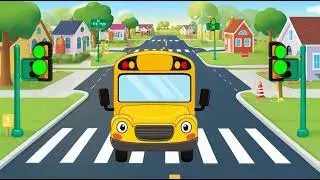 STOP, LOOK, LISTEN! 🚦 Street Safety Song for Kids  Learn How to Cross the Road Safely