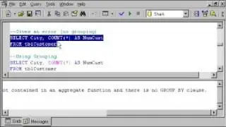 SQL SERVER Tutorial -  T-SQL: ORDER BY - COUNTING - GROUP BY - HAVING