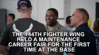 144th Fighter Wing Maintenance Career Fair