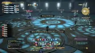 FINAL FANTASY XIV The Antitower Calcabrina Boss Fight Astrologian POV