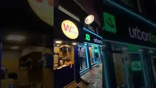 Way 2 Waffles Madurai - Waffle Shop Elevation - Exterior Solution for Building - Rotating Signage