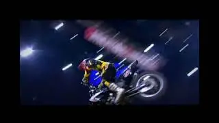 Supercross Paris Bercy 2006 Freestyle Back flip barspin 2006 Charles Pag&egrave;s