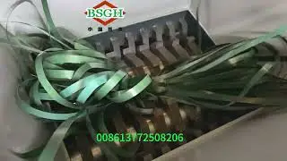 Industrial Shredder Machine I Crush PET Strap Machine #shredder #industrial #machine #strap #crush