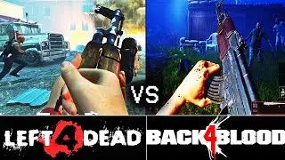 Back 4 Blood (Left 4 Dead 3) vs Left 4 Dead 2 Gameplay & Graphics RTX 3090