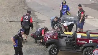 Cooper Webb SX crash