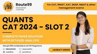 CAT 2024 Slot 2 Quant Solution | CAT 2024 Solved Paper | PYQ CAT 2024 | Q 20