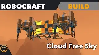 Robocraft: Cloud Free Sky, Build and Gameplay